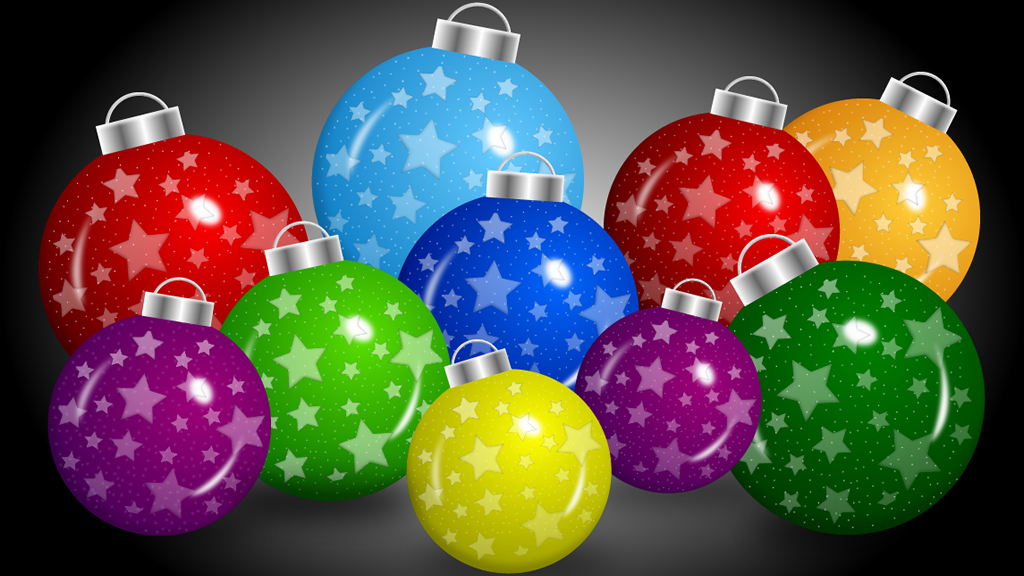 Colored Ornaments