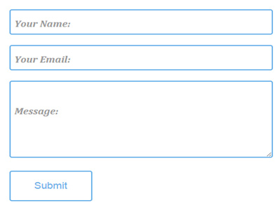 HT - Fancy Form Inputs